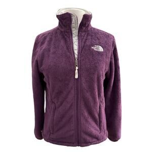 The North Face Fleece Jacket Women's Size M Plum Purple Gorpcore Hiking Winter